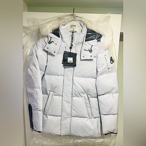 Beautiful white winter jacket